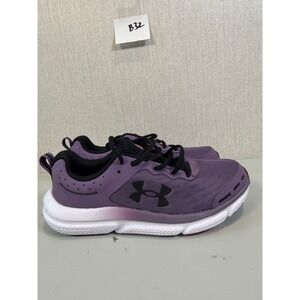 Under Armour Womens Charged Assert 10 Purple&White Sneakers  Athletics Size 9.5